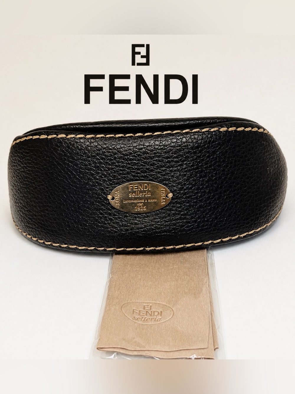 NEW FENDI Selleria Sunglasses Case